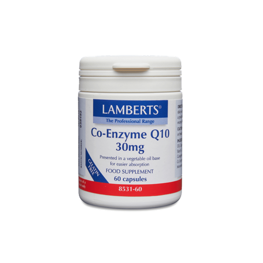 Picture of Lamberts CO-ENZYME Q10 30MG 60CAPS