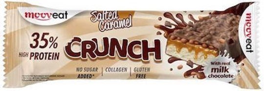 Picture of Mooveat Crunch Μπάρα με 35% Πρωτεΐνη & Γεύση Salted Caramel 60gr