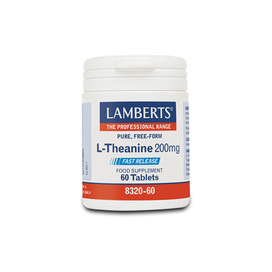 Picture of Lamberts L-THEANINE 200MG 60TABS