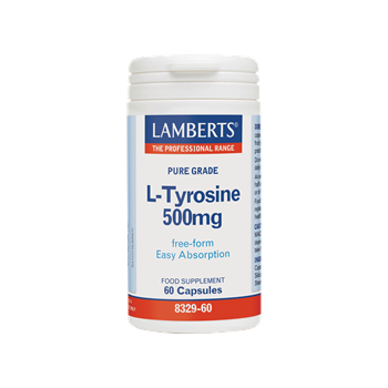 Picture of Lamberts L-TYROSINE 500MG 60CAPS