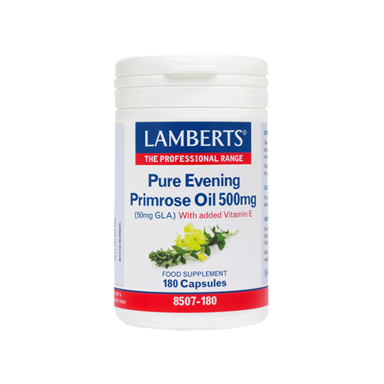 Picture of Lamberts EVENING PRIMROSE OIL 500MG 180CAPS (Ω6)