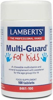 Picture of Lamberts Multi-Guard For Kids 100 ταμπλέτες