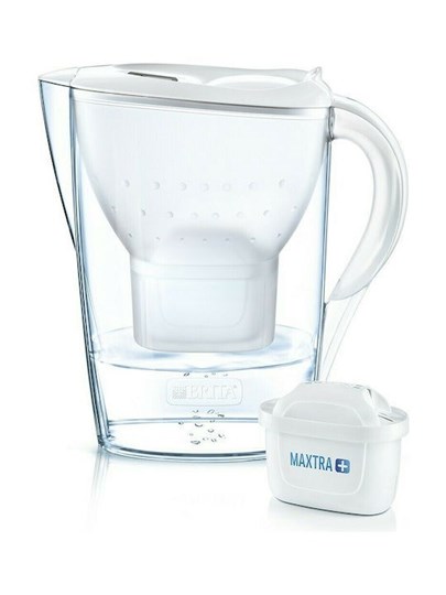 Picture of Brita Marella Cool Κανάτα Σερβιρίσματος Πλαστική White με 1 Ανταλλακτικό Φίλτρο Maxtra+ 2400ml