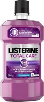 Picture of Listerine Total Care Στοματικό Διάλυμα Καθημερινής Προστασίας κατά της Πλάκας και της Κακοσμίας 500ml