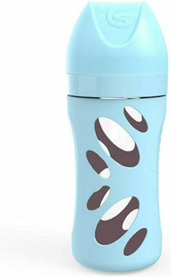 Picture of Twistshake Μπιμπερό Κατά Των Κολικών 260ml Pastel Blue  GLASS  4+m