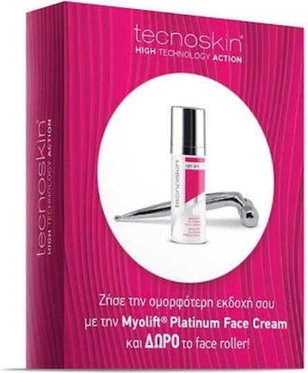 Picture of TECNOSKIN Myolift Platinum Face Cream 50ml GIFT BOX Δώρο Face Roller