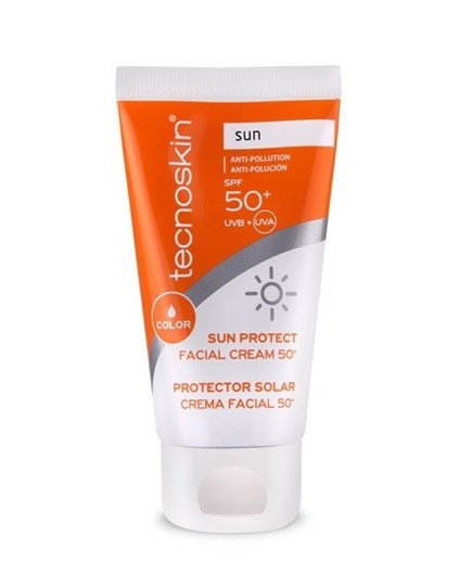 Picture of Tecnoskin SUN PROTECT FACIAL CREAM 50+ COLOR 50ML