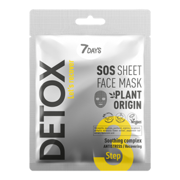 Picture of 7 DAYS SOS Sheet Face Mask Soothing complex STEP 3