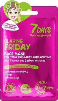 Picture of 7DAYS Blazing Friday Sheet Mask 28gr