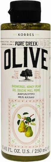 Picture of Korres Pure Greek Olive Αφρόλουτρο σε Gel Μελι & Αχλάδι 250ml