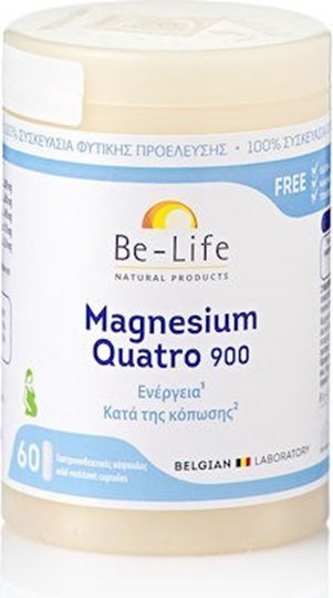 Picture of Be-Life Magnesium Quatro 900 60 κάψουλες