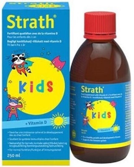 Picture of Strath Kids Food Supplement with Vitamin D 250ml