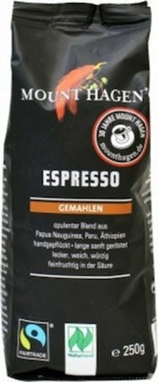 Picture of Mount Hagen Καφές Espresso 250gr