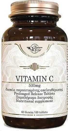 Picture of Sky Premium Life Vitamin C 500mg 60tabs
