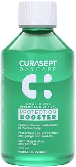Picture of Curasept Daycare Protection Booster Ηerbal Invasion Στοματικό Διάλυμα για την Ουλίτιδα κατά της Πλάκας 500ml