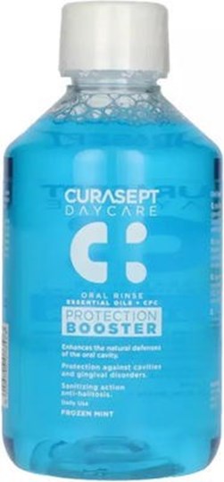 Picture of Curasept Daycare Protection Booster Frozen Mint Στοματικό Διάλυμα για την Ουλίτιδα κατά της Πλάκας 500ml