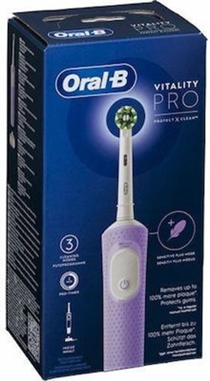 Picture of Oral-B Vitality Pro Protect X Clean Lilac Ηλεκτρική Οδοντόβουρτσα