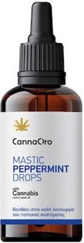 Picture of CannaOro Mastic Peppermint Drops 20ml