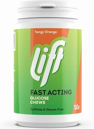 Picture of Lift Fast Acting Clucose Chews 50 μασώμενες ταμπλέτες Tangy Orange
