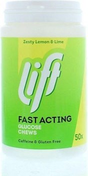 Picture of Lift Fast Acting Clucose Chews 50 μασώμενες ταμπλέτες Lemon Lime