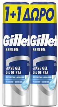 Picture of Gillette Series Moisturizing Gel Ξυρίσματος  2 x 200ml