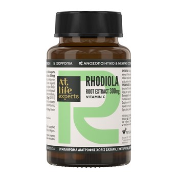 Picture of ATLIFE EXPERTS RHODIOLA ROOT EXTRACT 300MG + VITAMIN C 60TABS