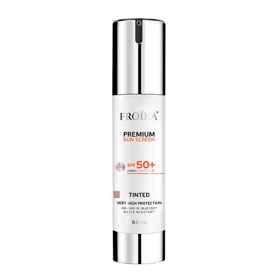 Picture of Froika Premium Sunscreen Αντηλιακή Κρέμα Προσώπου SPF50 Tinted 50ml