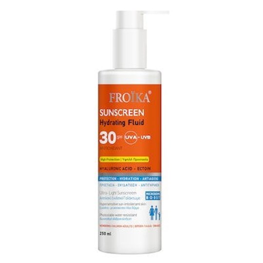Picture of Froika Sunscreen Hydrating Fluid Hyaluronic Acid SPF30 250ml