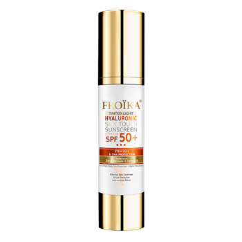 Picture of FROIKA Hyaluronic SILK TOUCH SUNSCREEN Tinted LIGHT spf50+ 50ml