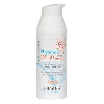 Picture of FROIKA SUNCARE PHYSICAL CREAM SPF50 TINTED 50ml