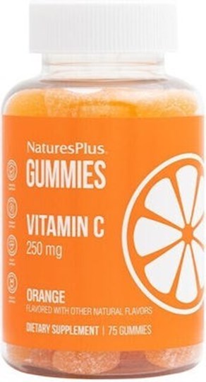 Picture of Natures Plus Gummies Vitamin C  250mg Πορτοκάλι 75 ζελεδάκια