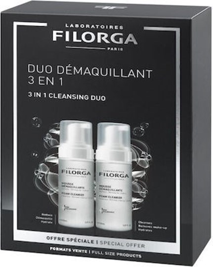 Picture of FILORGA FOAM CLEANSER SET  -20%: Set Καθαρισμού σε προνομιακη τιμή .To set περιλαμβάνει 2 τεμάχια από τον Αφρό Καθαρισμού. 150ml x 2