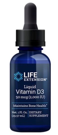 Picture of Life Extension Liquid  Vitamin D3 2000iu liq 29.57ml