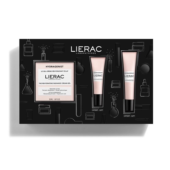 Picture of Lierac XMAS PROMO PACK Hydragenist Ενυδατική Κρέμα-Gel 50ml, Ενυδατική Κρέμα Ματιών 7.5ml & Ενυδατικό Serum 15ml.