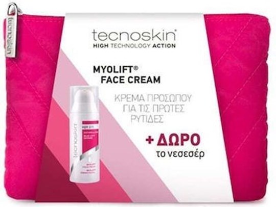 Picture of Tecnoskin Myolift Σετ Περιποίησης για Αντιγήρανση με Κρέμα Προσώπου & Νεσεσέρ 50ml