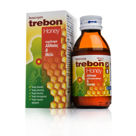 Picture of Unipharma Trebon Honey Φυσικό Σιρόπι 100ml