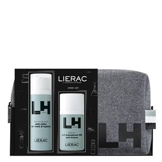 Picture of Lierac Set Homme Global Anti-Aging Fluid 50ml + Deodorant 50ml + Νεσεσέρ δώρο