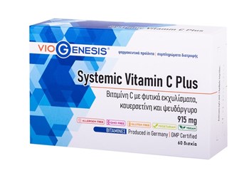 Picture of Viogenesis Vitamin C Systemic Plus 915 mg 60 tabs