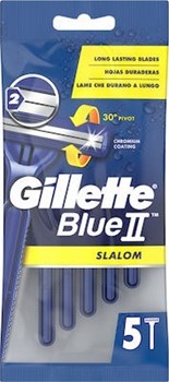 Picture of Gillette Blue II Slalom 5τμχ