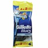 Picture of Gillette Blue 3 Smooth Ξυραφάκια μιας Χρήσης με 3 Λεπίδες και Λιπαντική Ταινία (4+2 Δώρο) 6τμχ