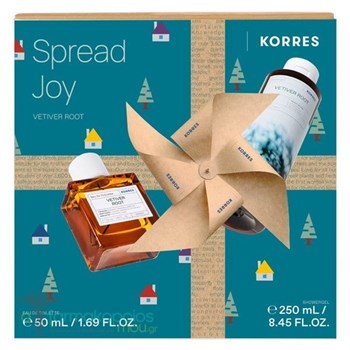 Picture of Korres Set Spread Joy Vetiver Root Eau De Toilette 50ml + Showergel Vetiver Root 250ml