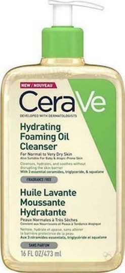 Picture of CERAVE Hydrating Foaming Oil Cleanser Καθαριστικό Προσώπου & Σώματος 473ml