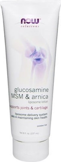 Picture of Now GLUCOSAMINE/MSM/ARNICA Lotion - 8 oz (236,6 ml)