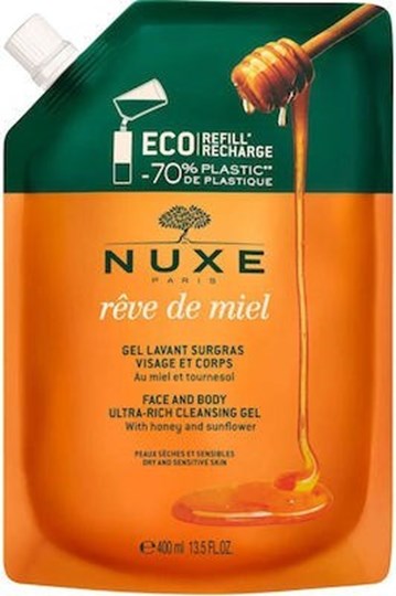 Picture of NUXE REVE DE MIEL REFILL CLEANSING GEL 400ML