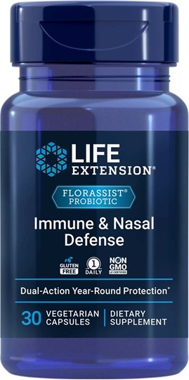 Picture of Life Extension, FLORASSIST Immune & Nasal Support, 30 Vegetarian Capsules
