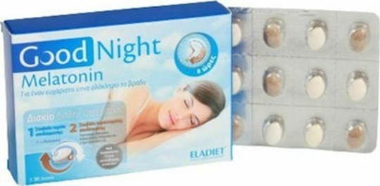 Picture of Eladiet Good Night Συμπλήρωμα για τον Ύπνο 30 ταμπλέτες