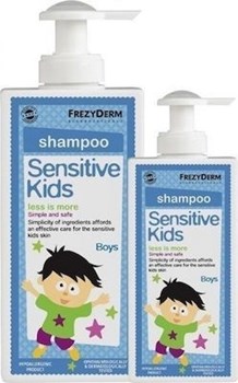 Picture of Frezyderm Sensitive Kids Shampoo for Boys 200 ml & 100ml Δώρο