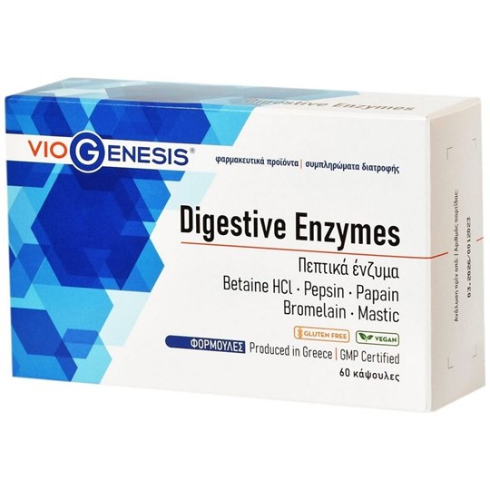 Picture of Viogenesis Digestive Enzymes 60caps