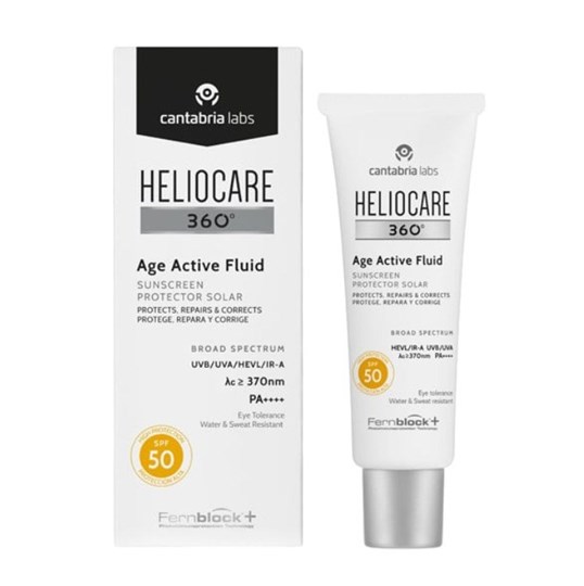 Picture of Heliocare 360 Age Active Fluid Αντηλιακή Κρέμα Προσώπου SPF 50 50ml