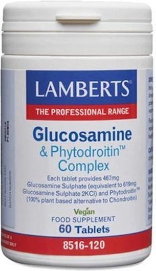 Picture of Lamberts GLUCOSAMINE & PHYTODROITIN COMPLEX 60tbs
